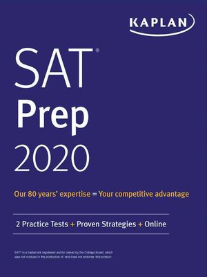 cover image of SAT Prep 2020